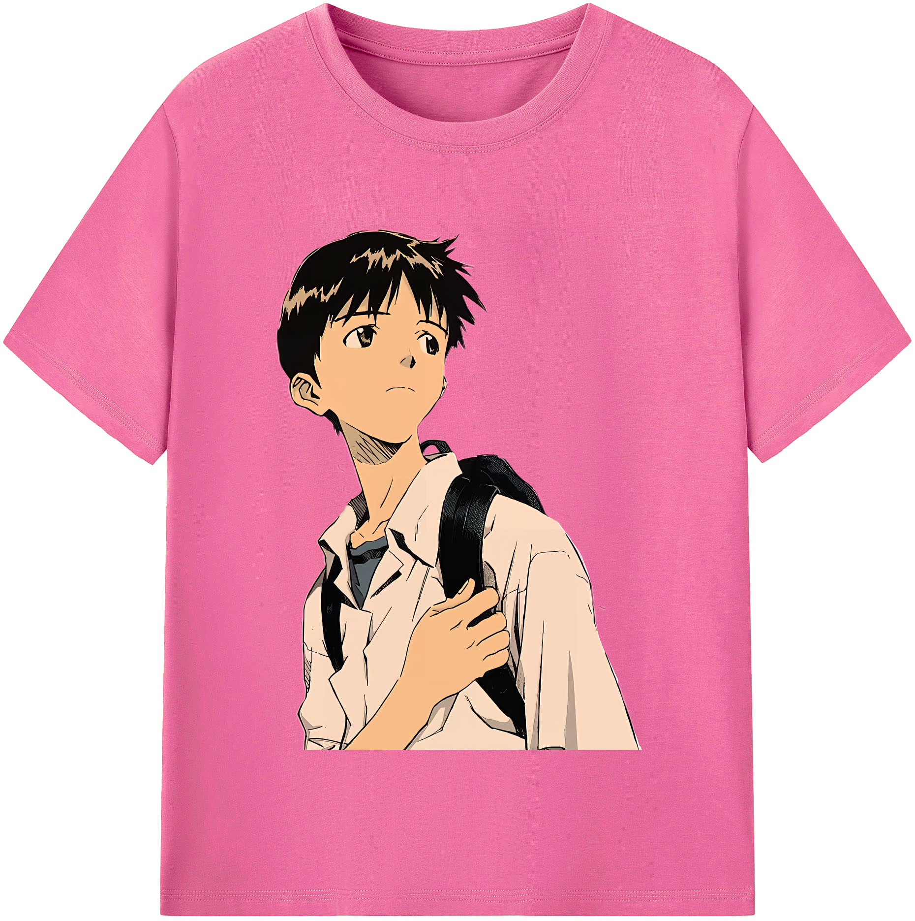 （画像用） EVA 新世紀エヴァンゲリオン レディースカジュアルプリントTシャツ（綿100％）